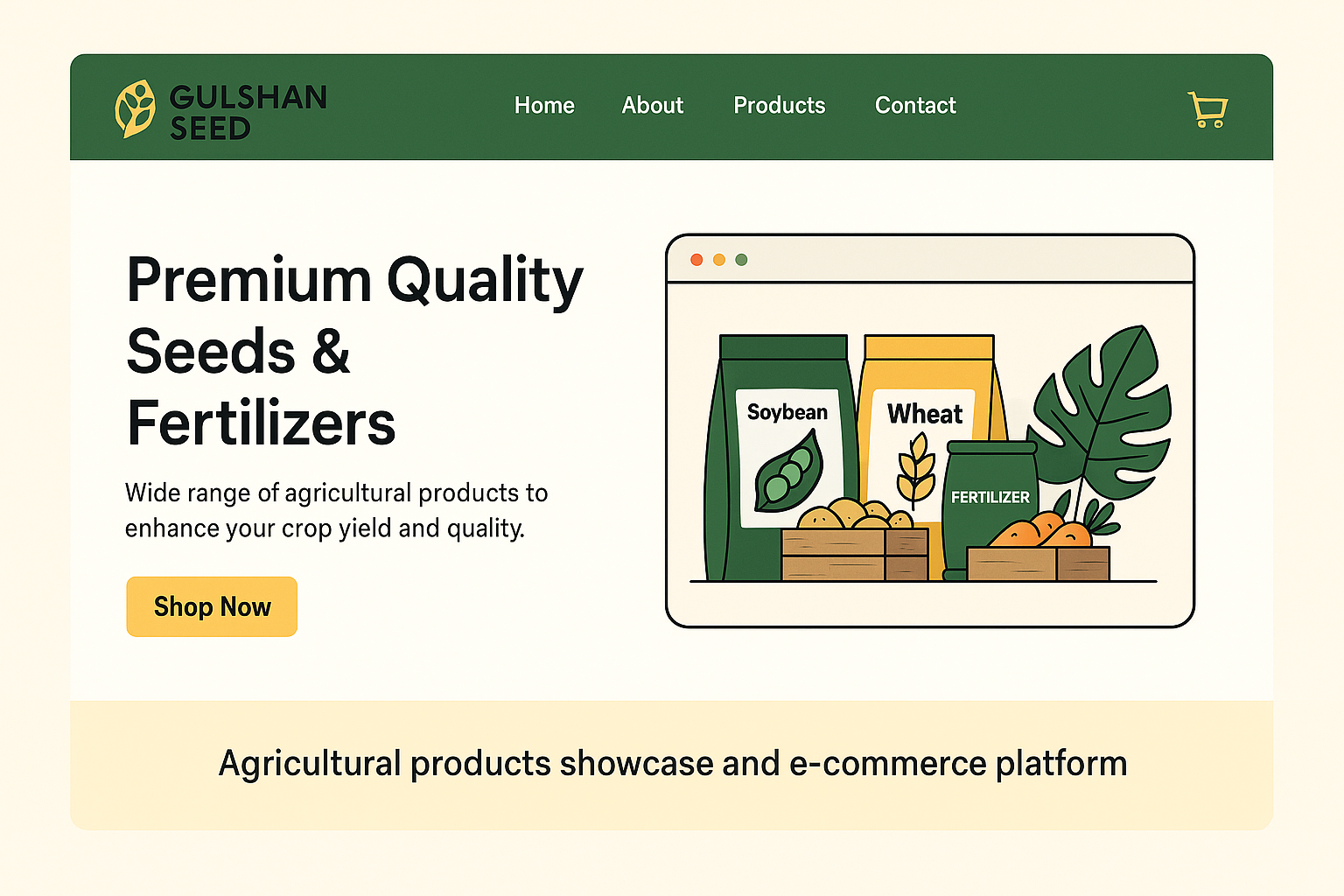 Gulshan Seed Website